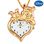 Lenox Winnie The Pooh Heart Of Gold Watch Pendant